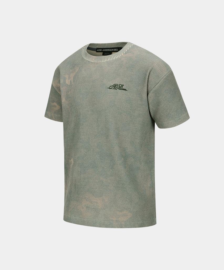 ADSB ANDERSSON BELL Unisex Camouflage Waffle T-Shirt Atb1087U(Sand)