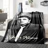 Elvis Presley Customize Your Name Blanket Gift Personalized Blanket Durable Comfort for Seaside Couch Livingroom Nap for All Occasions