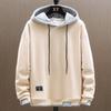 2026 Men's Korean-Style Hooded Sweatshirt: Loose Casual Two-Piece Streetwear Jacket.