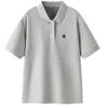 Semir Women's Letter Embroidered Loose Polo Shirt