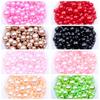 18g Perforated Imitation Pearl Beads: No Peeling/Fading - Cream Glue Hair Clip for DIY Handmade Bracelets & Small Accessories.