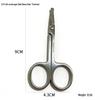 2.0 All-Purpose Stainless Steel Scissors: Edge Trimming, Eyebrow Shaping, Nose Hair, Eyelash & Beauty Use
