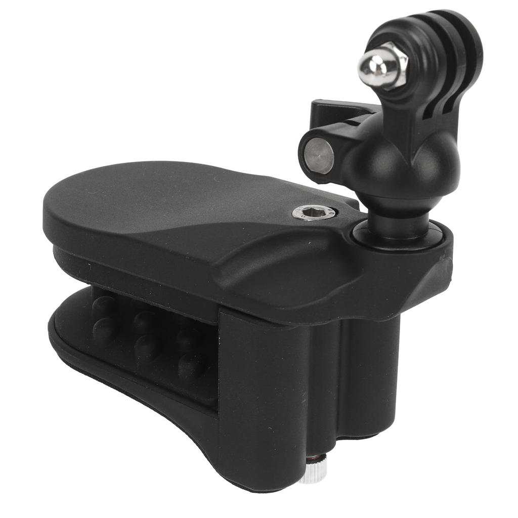 Suporte de Fixação de Queixo para Capacete de Motocicleta 360 Graus Rotativo Mordida Firme Antiderrapante Ajustável 5KG Universal Queixo de Capacete