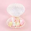 10 sztuk muszli w kształcie cukierków pudełko prezentowe dziewczyny syrenka urodziny przyjęcie dekoracje ślub baby shower przysługi boże narodzenie biżuteria pudełko do przechowywania