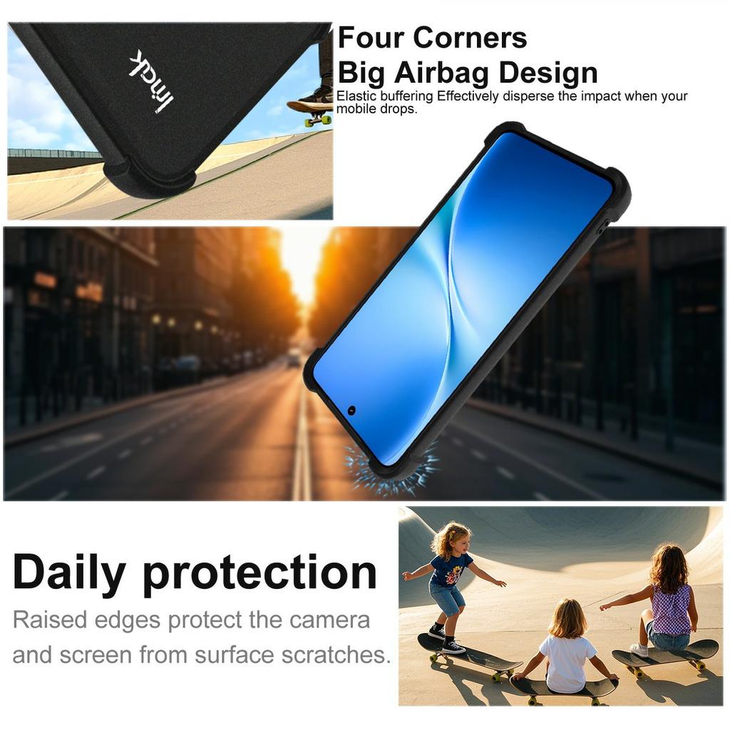 IMAK For vivo V60 Lite 5G/V60 Lite 4G Case TPU Phone Cover Airbag Shockproof Protection
