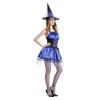 Halloween adult sexy skirt purple witch cosplay stage show costume real shot