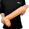 42cm Oversized Big Black Penis Dildo Sex Toy Anální kolík Fisting Tool Monster Dildo Femdom XXL Realistic Dick Strap on Cock