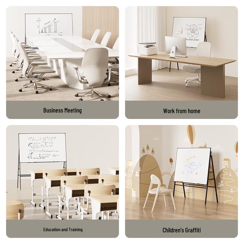 Deli A-Frame Magnetic Whiteboard