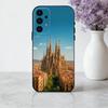 A-Architectural scenery of B-Barcelona  Phone Case For Samsung Galaxy A73,A72,A71,A70,A53,A52,A51,Soft Silicone Black Cover