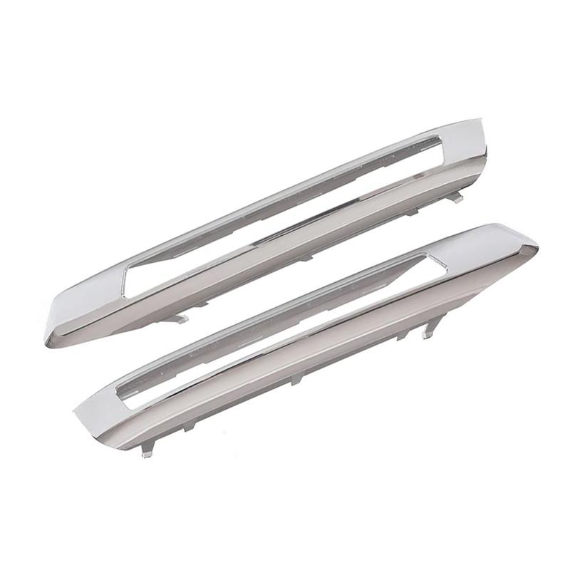 2Pcs Chrome Car Front Fog Light Cover Trim for Mercedes Benz X164 GL-Class GL 350/450/550 2008 2009 2010 2011 2012 1648847322