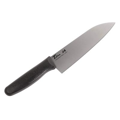 FOREVER Silver Titanium Santoku 180mm GHT-18