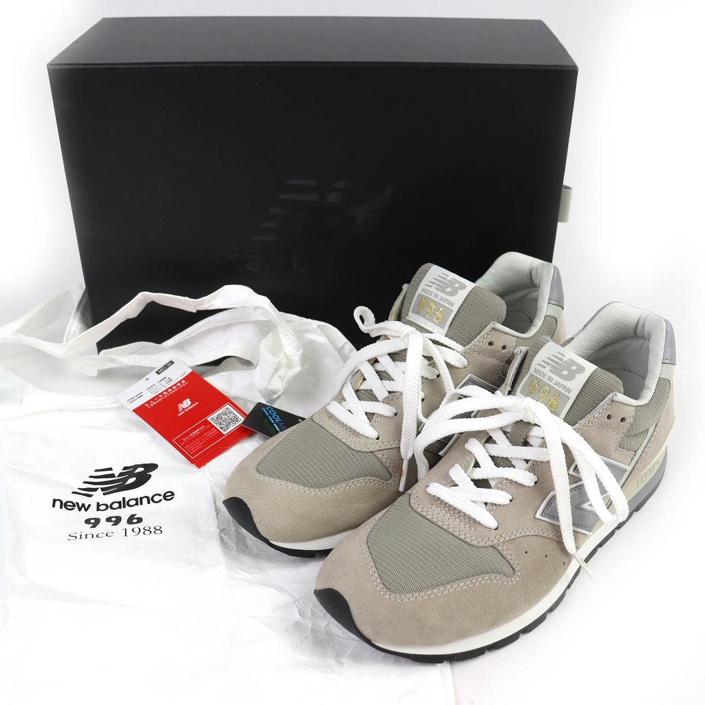 Pristine NEW BALANCE Sneakers M996JP Handmade Gray Mens 26.5 Used