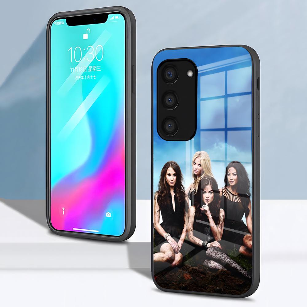 Pretty Little Liars Phone Case For Samsung S26 S25 S24 FE S23 S22 S21 Plus S20 Ultra Note20Ultra Black Glass Cover
