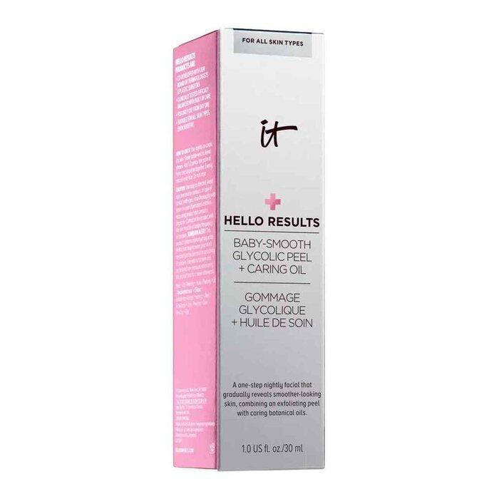 IT IT COSMETICS Hello Results Baby Smooth Glycolic Peel & Caring Oil