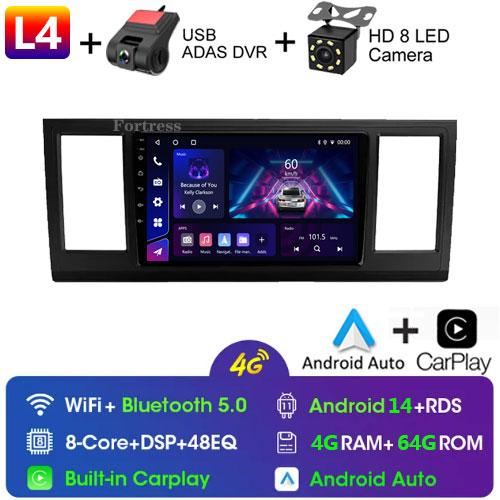 Android 14 Carplay Auto Car Radio For Volkswagen Caravelle 6 T6.1 T6 2015 - 2020 Navigation GPS Multimedia Player Video Stereo