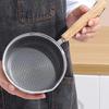 Stainless Steel Hot Oil Splashing Pot Non-Stick Pancake Skillet Omelette Pan  Outdoor Camping