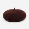 Wool Caps Felt Beret Women British Style Girls Beret Hat Lady Solid Color Winter Hats