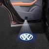 VW 1/2PCS HD Car Door Welcome Lights LED Wireless Projector Lamps For Volkswagen Vw Tiguan Jetta Mk6 Scirocco Polo 6R Touran Passat EO1