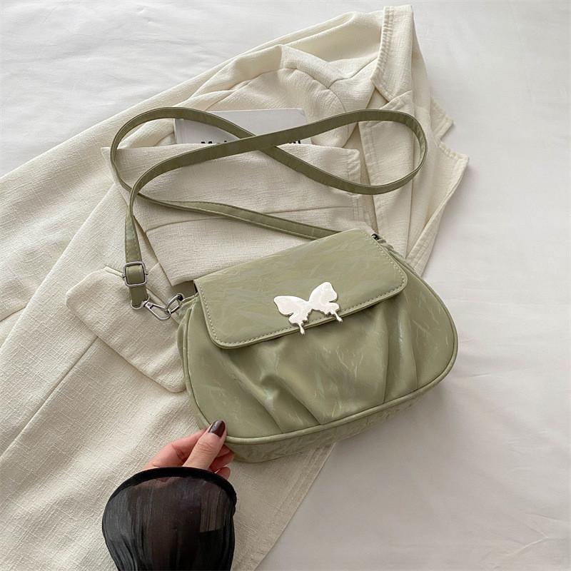 Elegant Butterfly Casual Shoulder Bag With Fashionable Aesthetic For Women In Four Colors