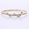 Stone Snake-shaped Bracelet, Simple and Full Design, Light Luxury and High-end, Versatile Commuting Jewelry