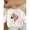 European Size A Brightly Colored Print Pattern, a Comfortable And Skin-Friendly Round-Neck Sweatshirt for Baby Unisexs, Perfect for Everyday Wear