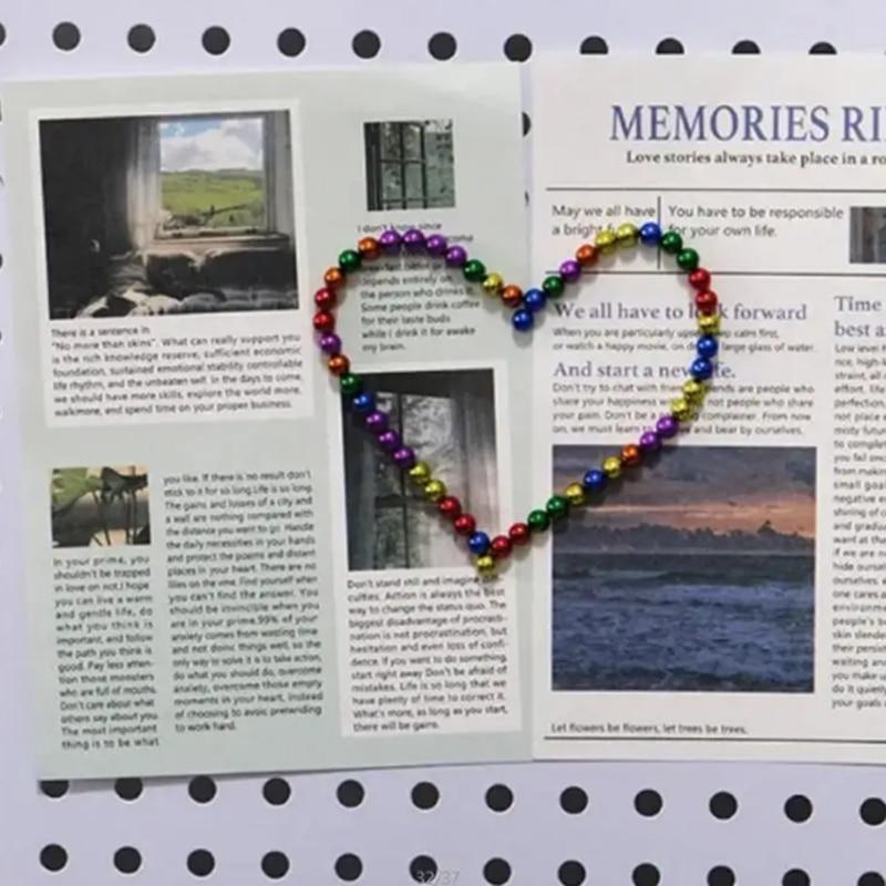 Magnetic Balls 512 Pcs 5mm Multicolor Magnetic Balls Educational Stress Relief Toys with Metal Storage Box