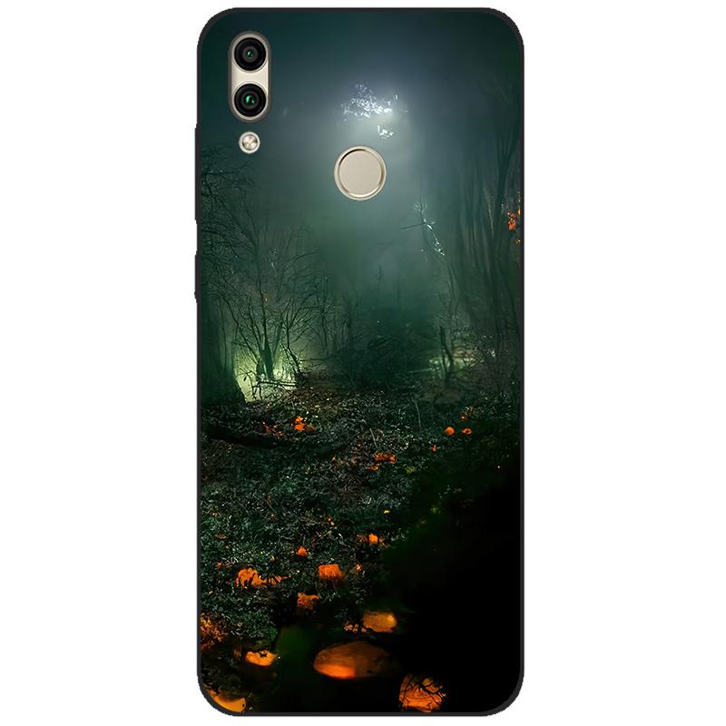 For Huawei Honor 8C 8 C Shockproof Protective Phone Case on Honor 8C Fashion Silicone Cover Honor8C Case 6.26" Honor 8C Case