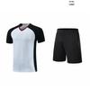 Breathable Referee Uniform Set - Men's Short Sleeve Top & Pants, Women's Competition Gear