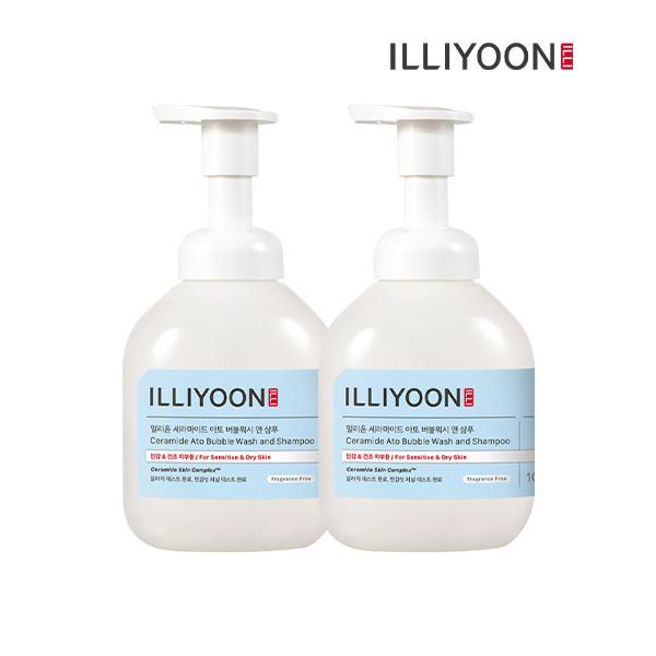 

Ceramide Ato Bubble Wash & Shampoo 400ml x 2