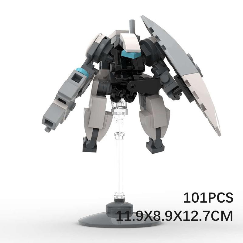 

Нетоксичные конструкторы Moc совместимы с сборкой маленьких меха-экзоскелетных роботов, пазлами, украшениями, фигурками и детскими игрушками PDF drawings