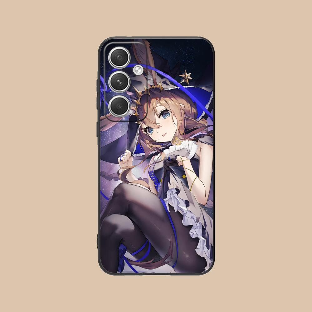 Arknights Amiya Mobile Phone Case for Samsung Galaxy S25 S24 S23 S22 S21 S20 Note20 Plus FE Ultra Colour Protective Luxury Cover