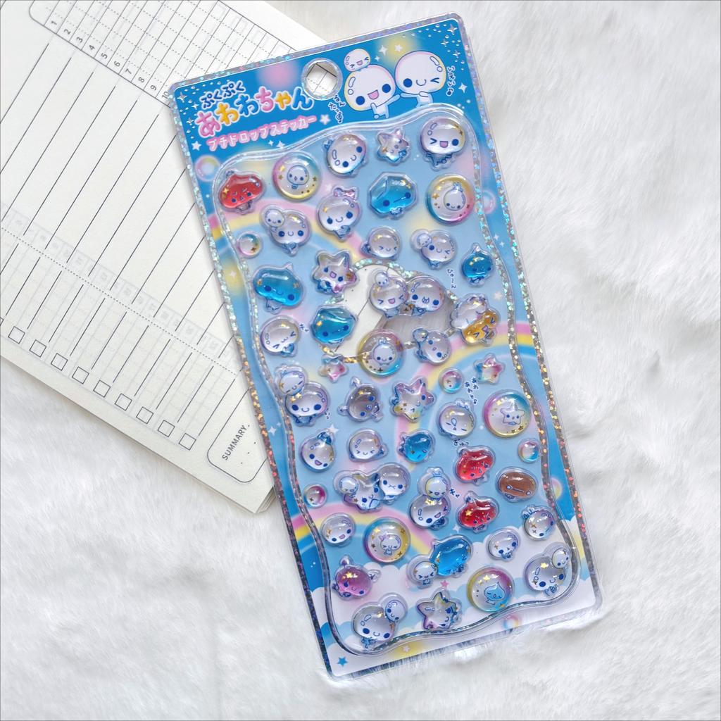 Hot New Relief animal 3D crystal stickers, DIY crafts, PVC cartoon animal stickers, decorative phone stickers