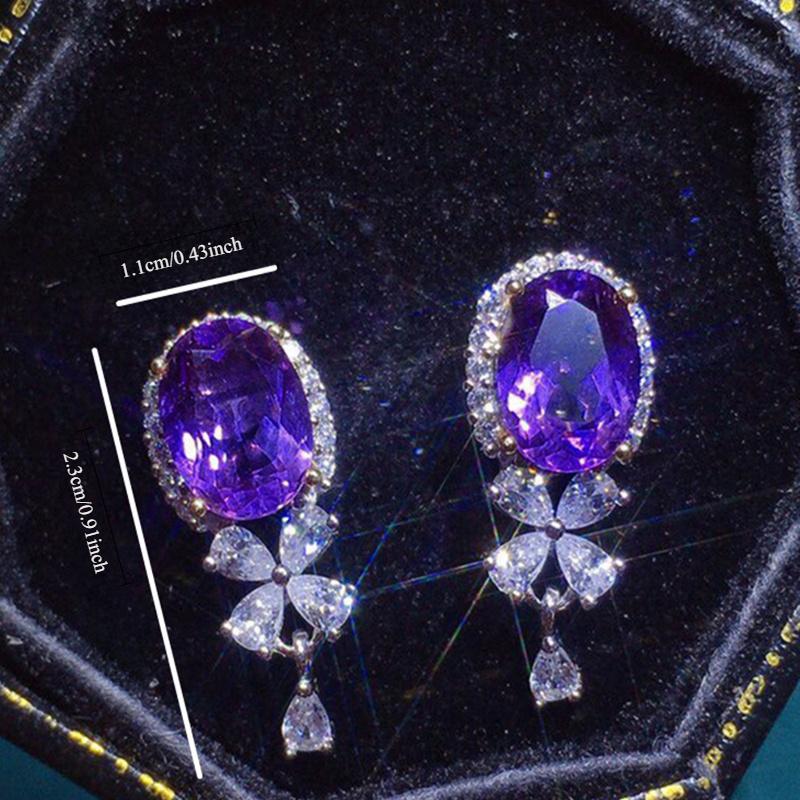 European and American fashionable women's simple, sweet, creative earrings with personalized temperament and versatile earrings