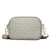 New Women's Fashion Urban Simple Messenger Bag Simple Shoulder Bag Embroidered Thread Small Square Bag