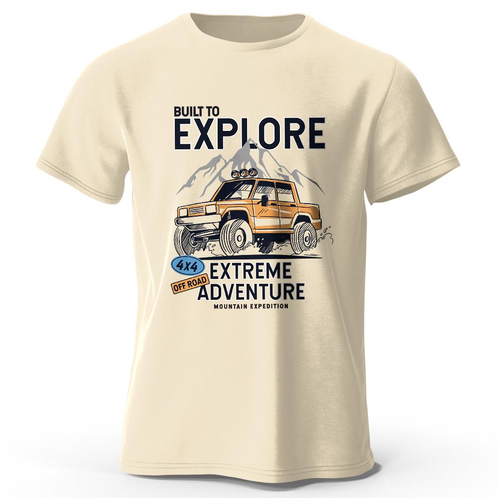 2026NEW Vintage Rally Crest Printed Unisex Men Women T-Shirt Tees Tops 100% Cotton Weatherproof Patina Graphic Adventurer Y2K S разноцветный