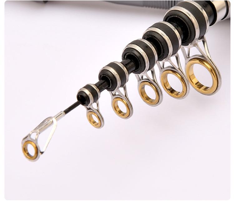 Grenzüberschreitende Ultra-Leicht-Karbon-Meeresangelrute mit Keramikringen