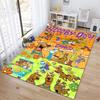 Halloween Cartoon Comedy Adventure Movie Scooby-Doo Carpet Is Suitable for Living Room and Bedroom Doormats Office Balcony Decorative Carpet V8