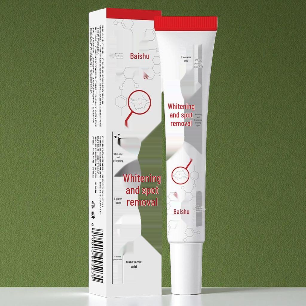 Brightening Essence Cream: Fades Age Spots, Whitens, Refreshes, Moisturizes, and Hydrates for Radiant, Non-Sticky Skin.