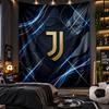 Arazzo da Appendere a Parete Tessuto Stampato Juventus FC per Soggiorno Camera da Letto Decorazione per la Casa