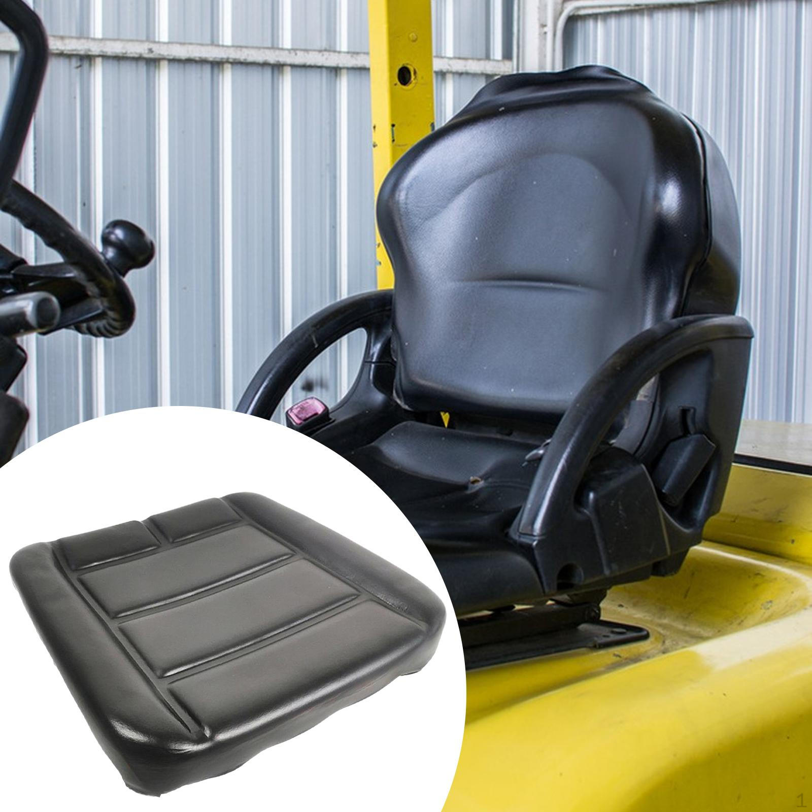 Подушка сиденья вилочного погрузчика Надежная Простая установка Водонепроницаемая Погрузчик с бортовым поворотом для Сельскохозяйственного 43cmx38cm