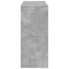 Vidaxl Stolik Barowy Z Regałem, Szarość Betonu, 124X46X103,5 Cm