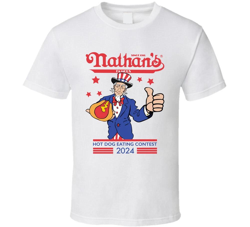 Nathan s Hot Dog Contest 2024 T Shirt XS