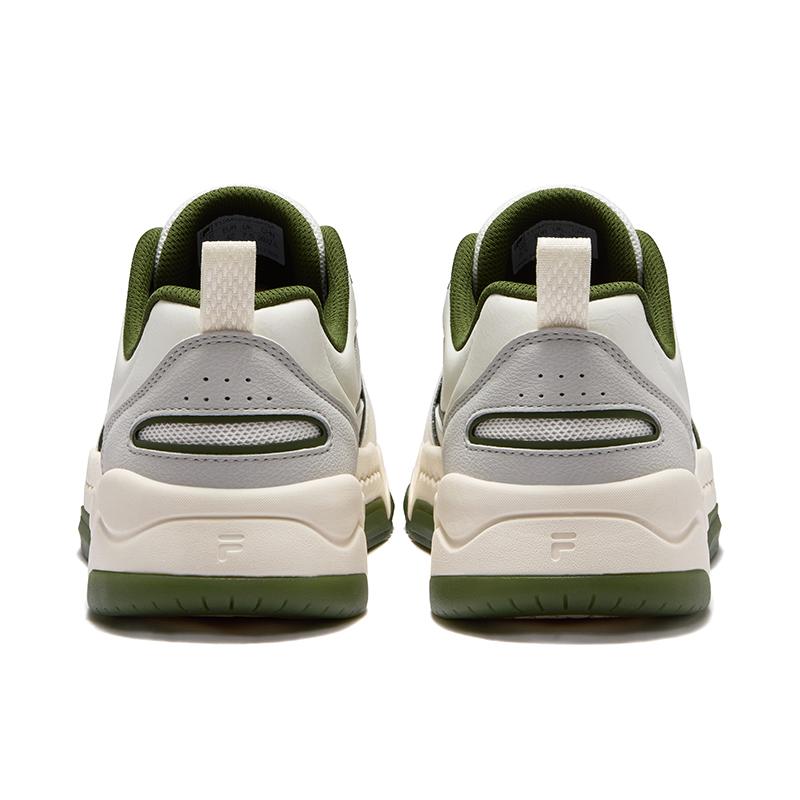 FILA Fusion Bank III Fashion Versatile Low-Top Skate Shoes Men sneaker Light-Gray T12M522913FGA