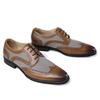 New Oxford Business Men Shoes Leather Soft Casual Shoes Breathable Men's Loafers Flats Shoes Retro Denim Leather Shoes