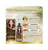 Organics Hair Color Shampoo With Natural Extracts 400 ml - Dark Brown