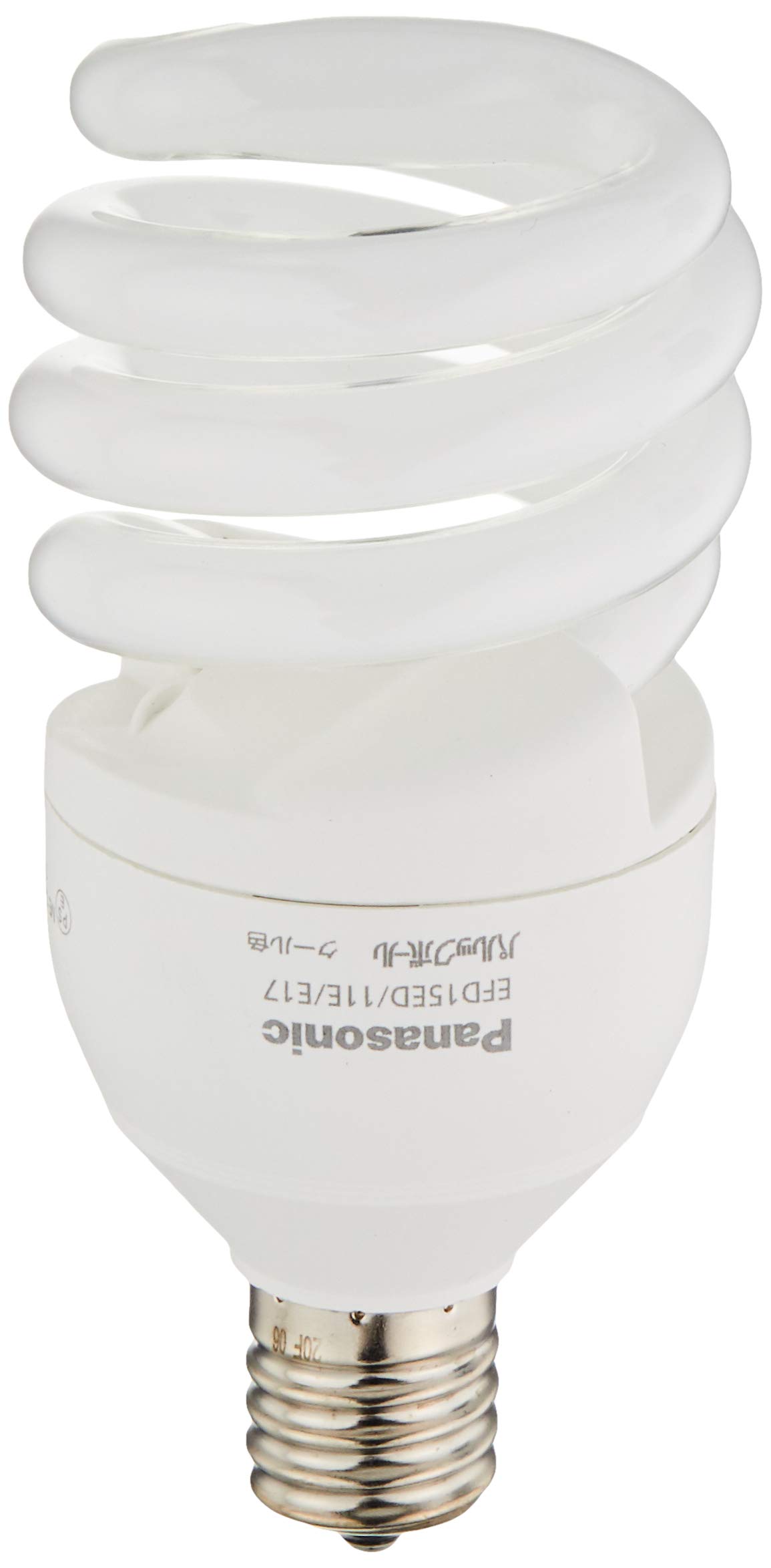 

Panasonic Compact Fluorescent Light Parlook Ball Base Diameter 17mm Bulb 60 Shape Cool Color EFD15ED11EE17F2