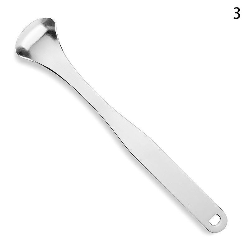 Stainless Steel Tongue Scrapers Mouth Cleaner Fresh Breath Men Women Dental Oral Care Cleaning Brush