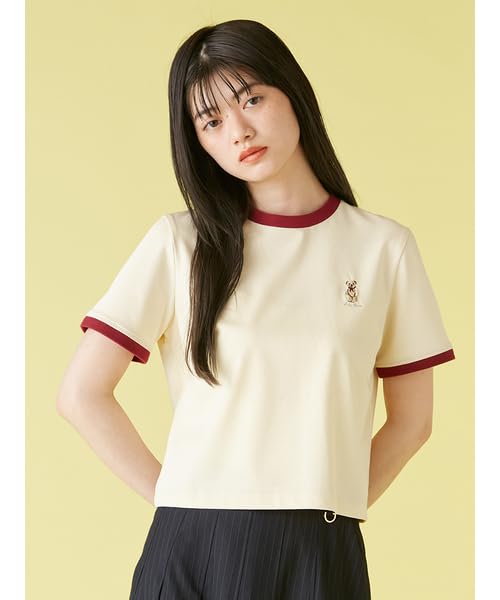 Lily Brown Lily Bear LWCT252061 YEL T-Shirt Women's