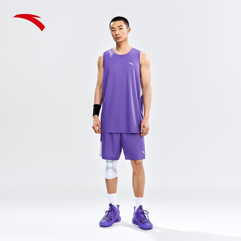 Anta Men's Basketball Training Vest & Shorts Set