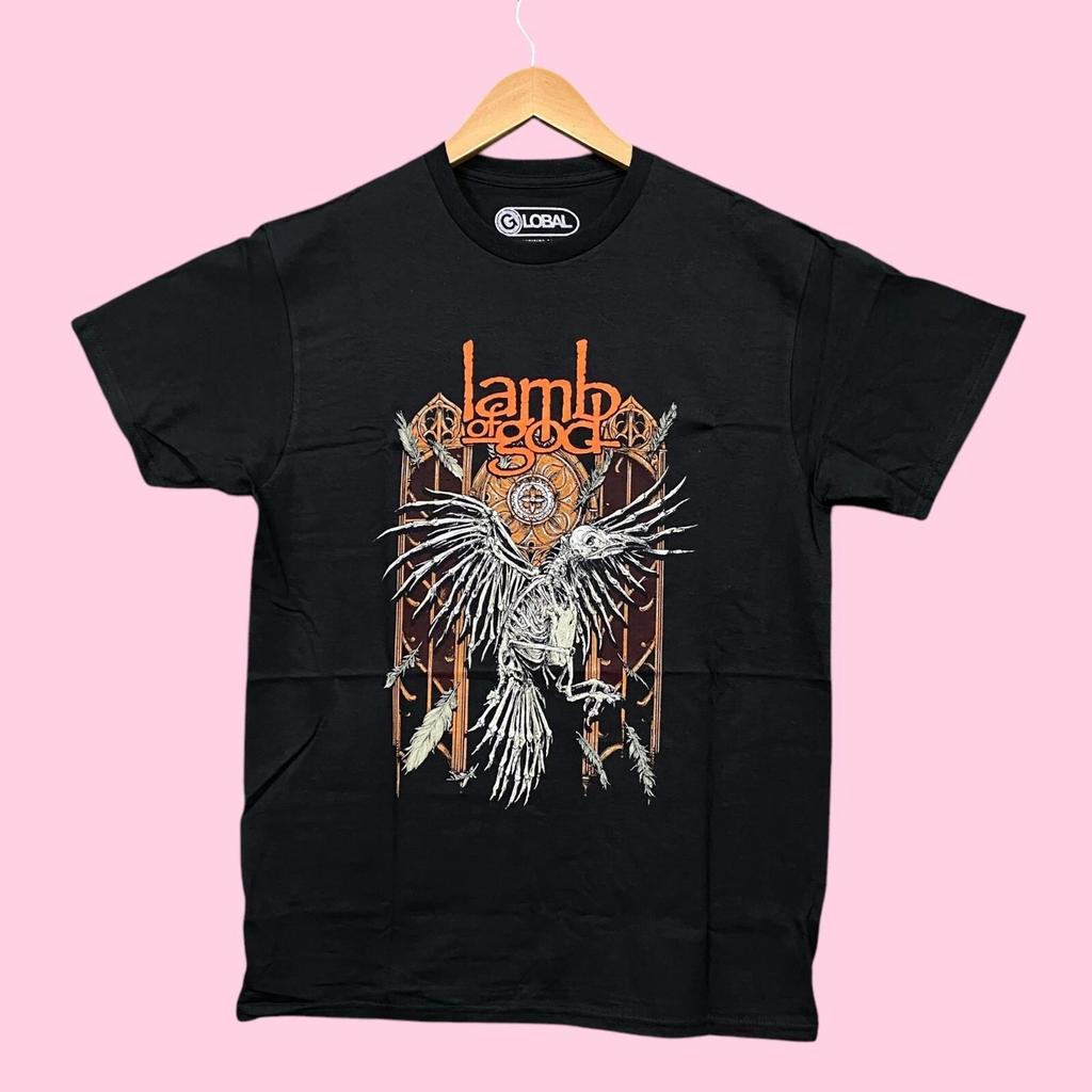 Lamb Of God Omens Album Heavy Metal Band Tee M